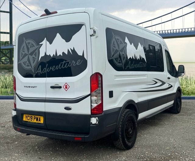 Ford Transit Custom 2.0 350 Ecoblue Campervan Fwd L3 YC19PWA White #3