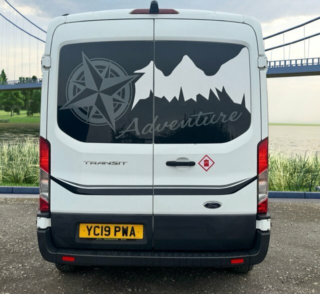 Ford Transit Custom 2.0 350 Ecoblue Campervan Fwd L3 YC19PWA White #4