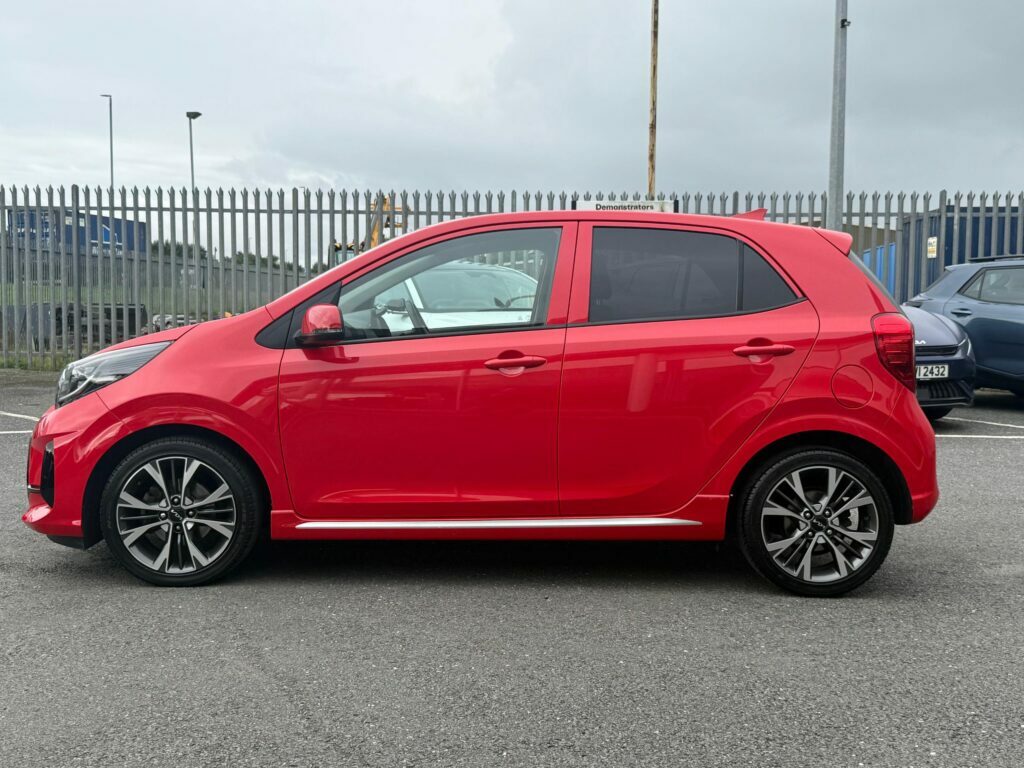 Kia Picanto 1.0 Dpi Isg Gt-line Red #4