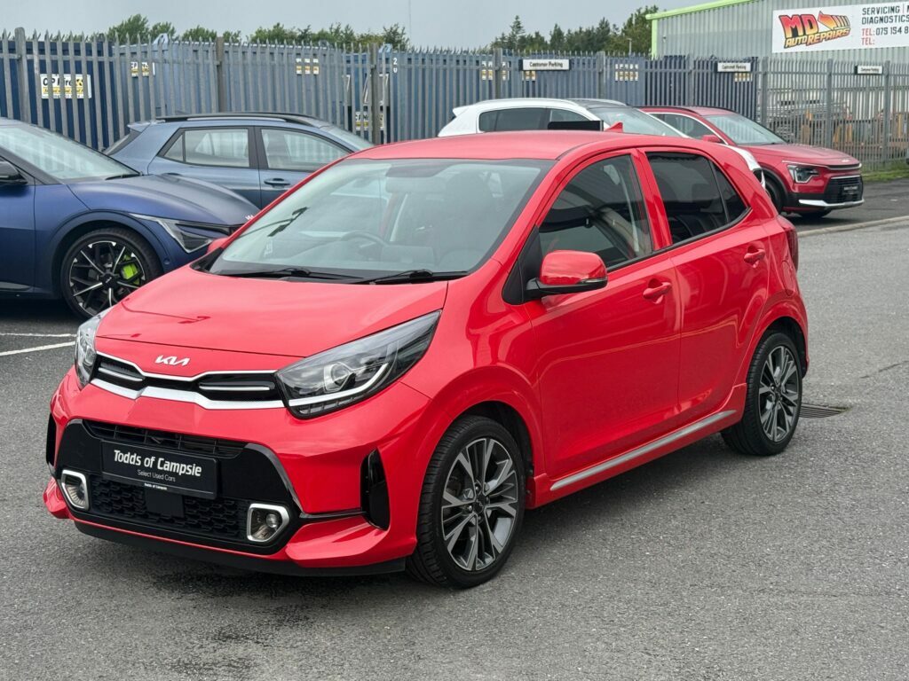 Kia Picanto 1.0 Dpi Isg Gt-line Red #3