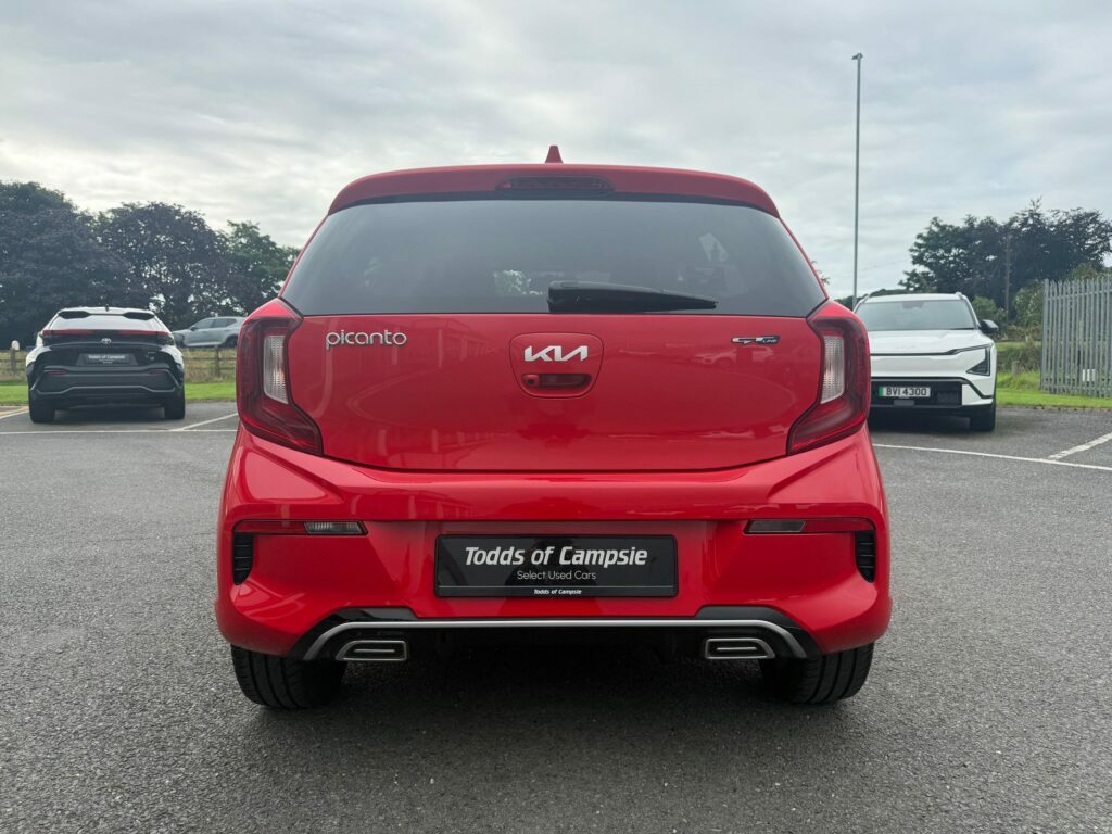 Kia Picanto 1.0 Dpi Isg Gt-line Red #6