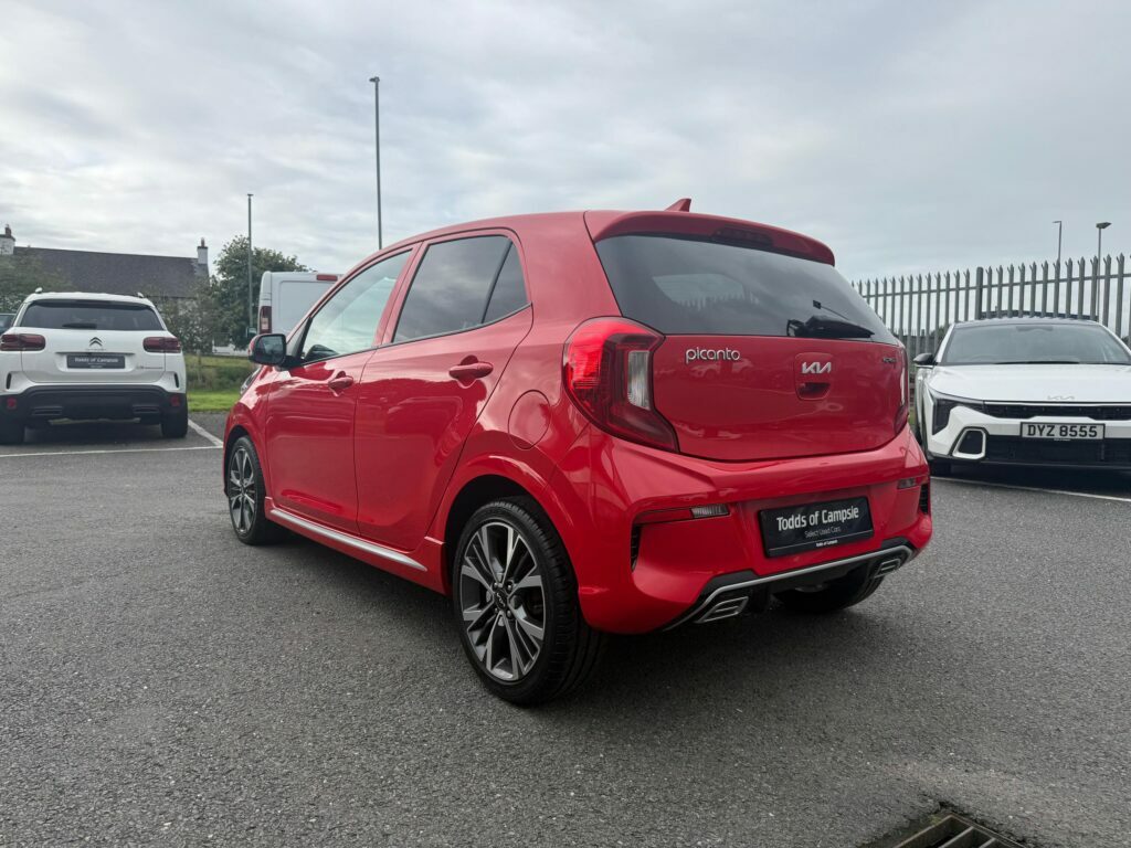 Kia Picanto 1.0 Dpi Isg Gt-line Red #5