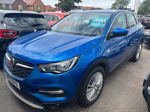 Vauxhall Grandland X 1.2 Turbo Tech Line Nav Blue