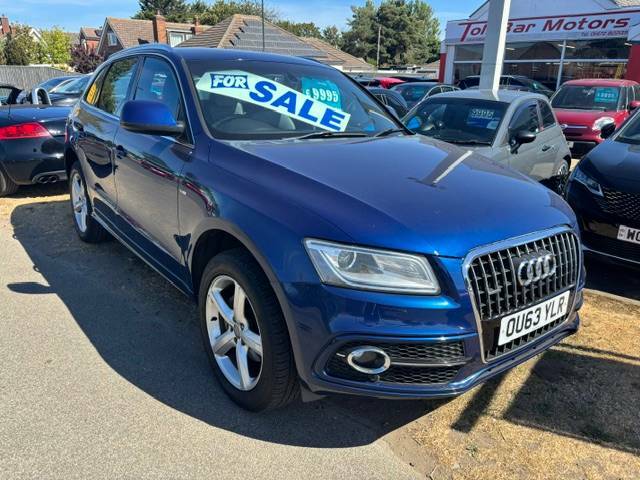Audi Q5 2.0 Tdi 150 Quattro S Line Blue