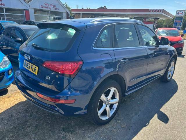 Audi Q5 2.0 Tdi 150 Quattro S Line Blue #2