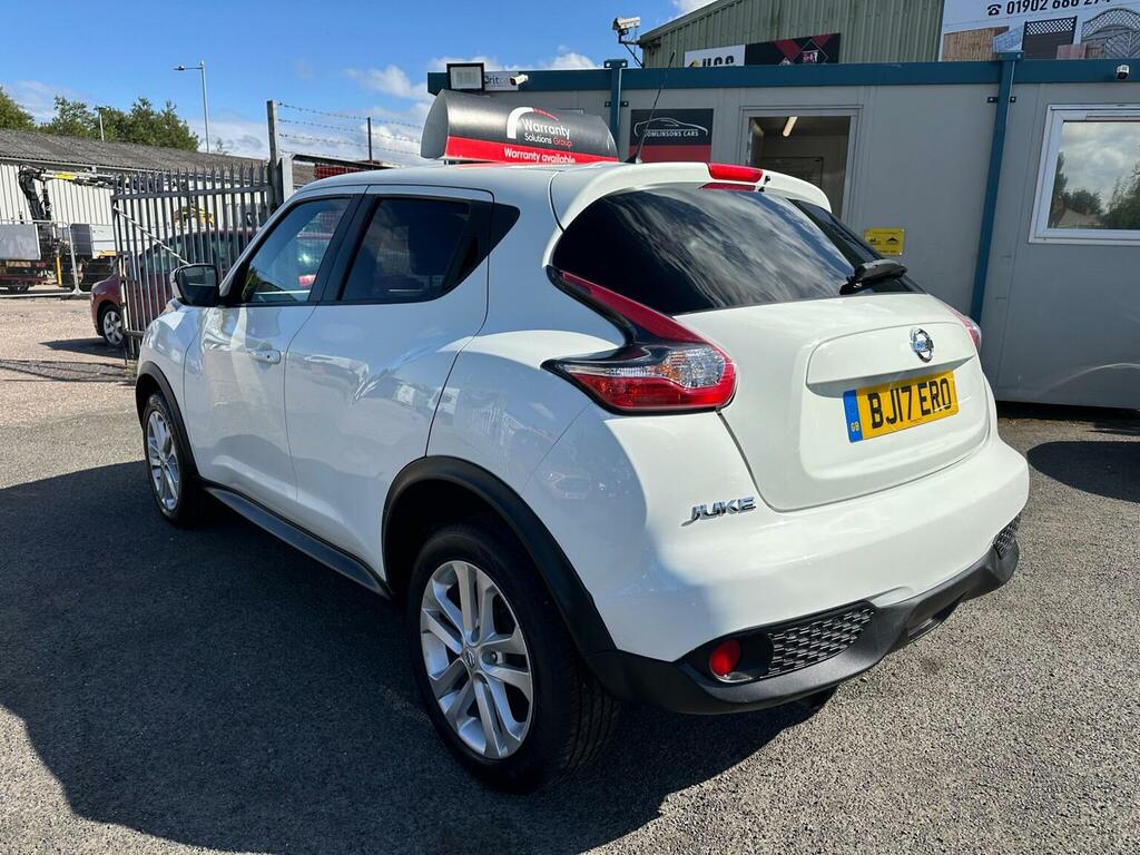 Nissan Juke Suv 1.2 Dig-t N-connecta Euro 6 Ss 201717 BJ17ERO White #4