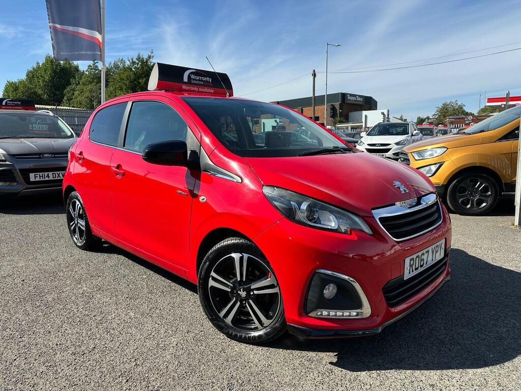 Peugeot 108 1.2 Puretech Gt Line Euro 6 Red