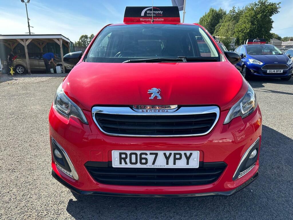 Peugeot 108 1.2 Puretech Gt Line Euro 6 Red #2