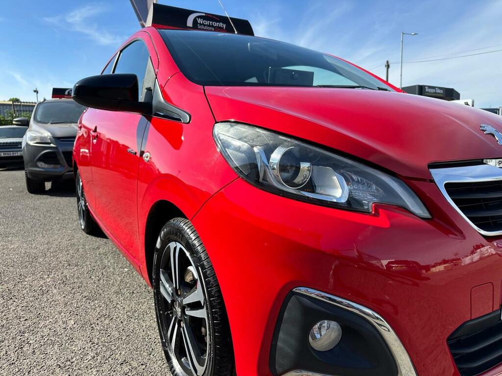 Peugeot 108 1.2 Puretech Gt Line Euro 6 Red #4