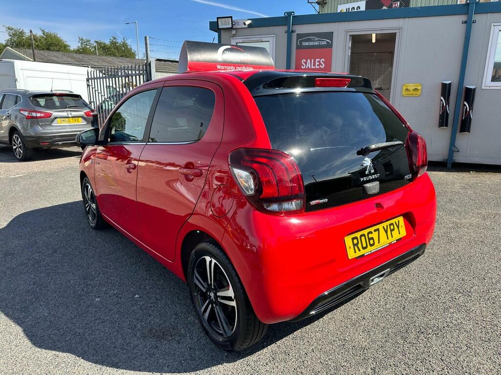 Peugeot 108 1.2 Puretech Gt Line Euro 6 Red #6