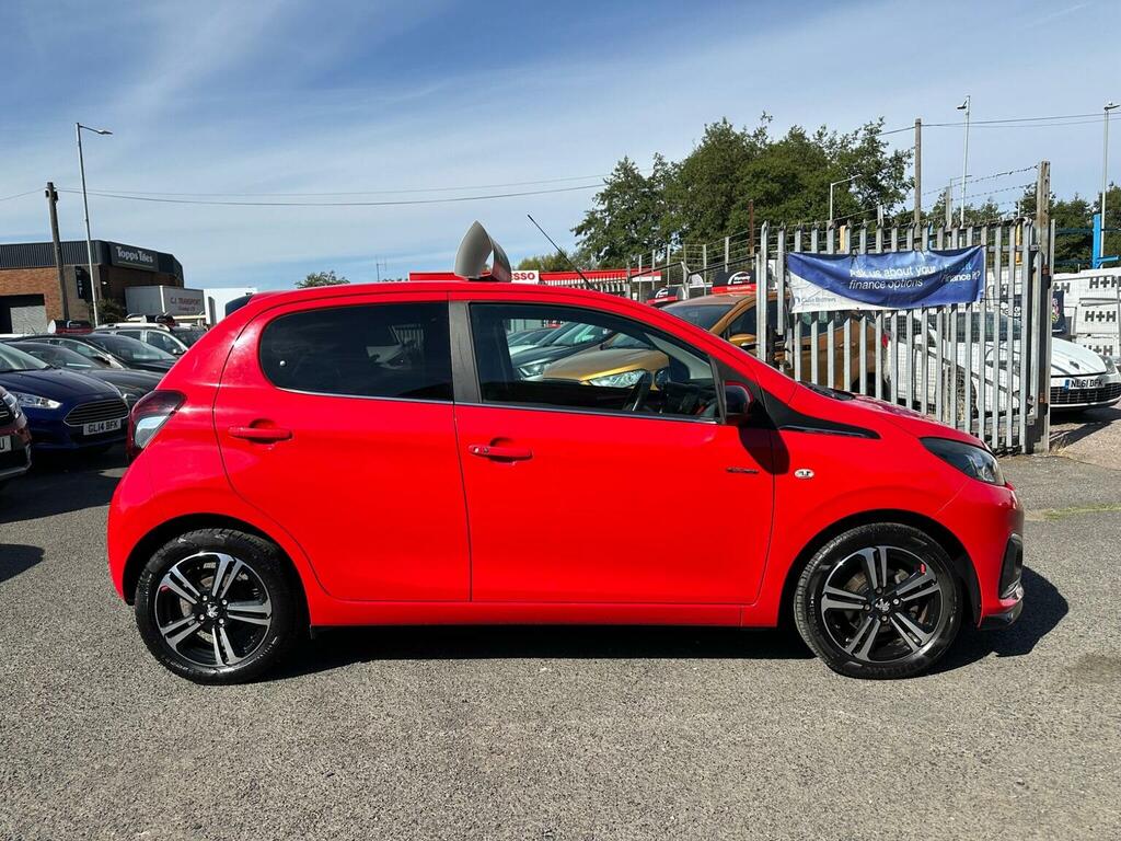 Peugeot 108 1.2 Puretech Gt Line Euro 6 Red #3