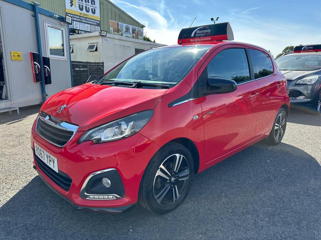 Peugeot 108 1.2 Puretech Gt Line Euro 6 Red #5