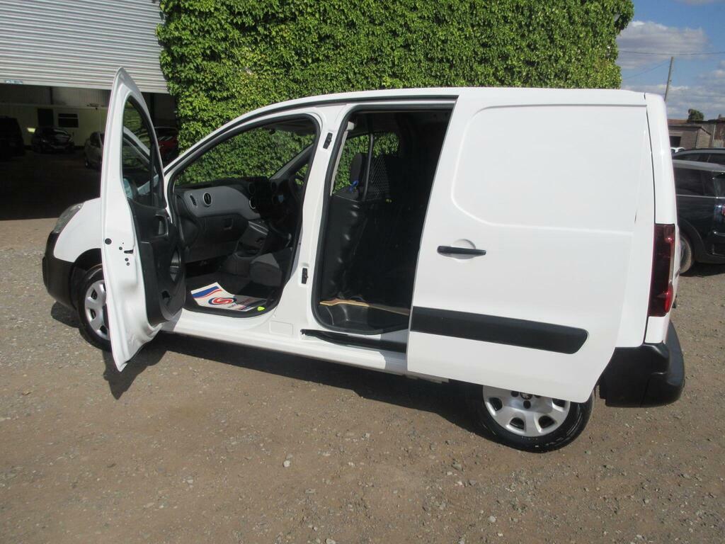 Peugeot Partner 1.6 Bluehdi 756 S Panel Van 6Dr L2 White #9