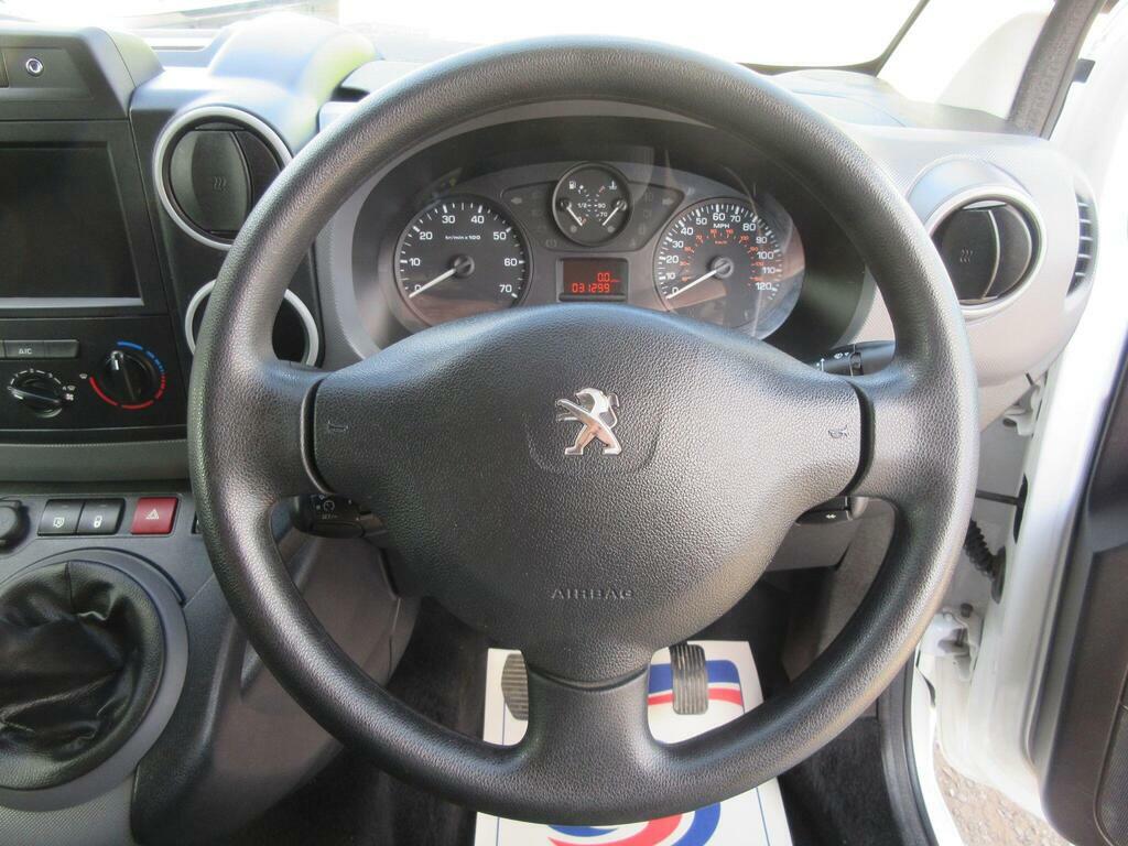Peugeot Partner 1.6 Bluehdi 756 S Panel Van 6Dr L2 White #24