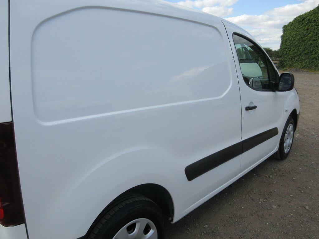 Peugeot Partner 1.6 Bluehdi 756 S Panel Van 6Dr L2 White #11