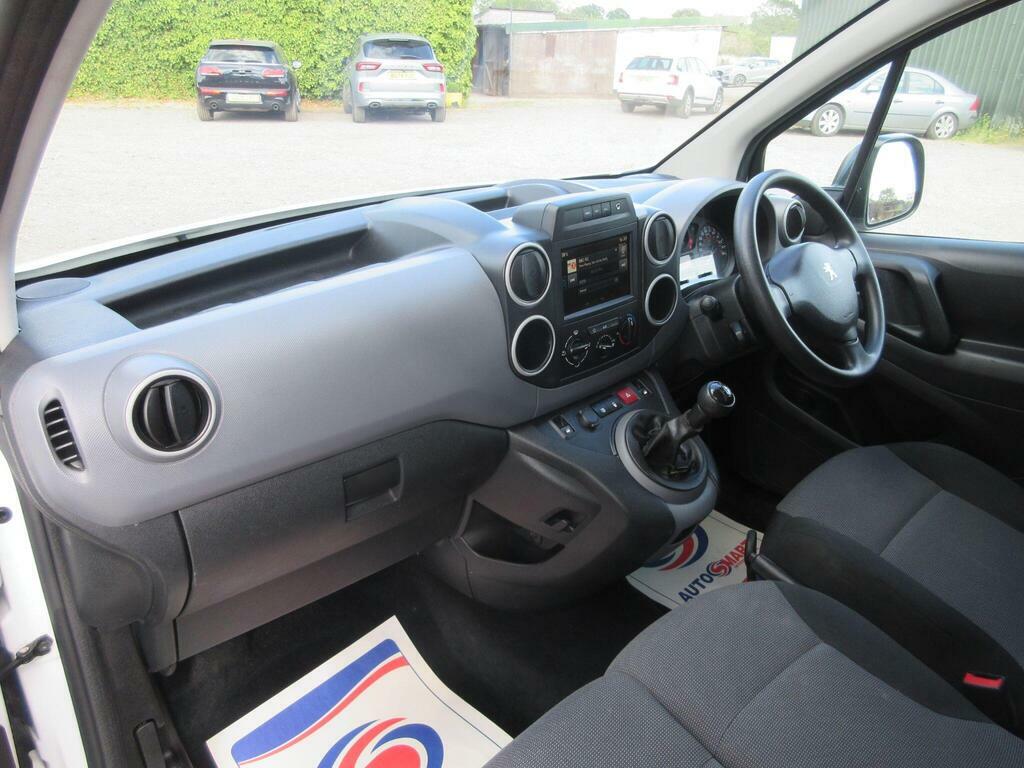 Peugeot Partner 1.6 Bluehdi 756 S Panel Van 6Dr L2 White #19