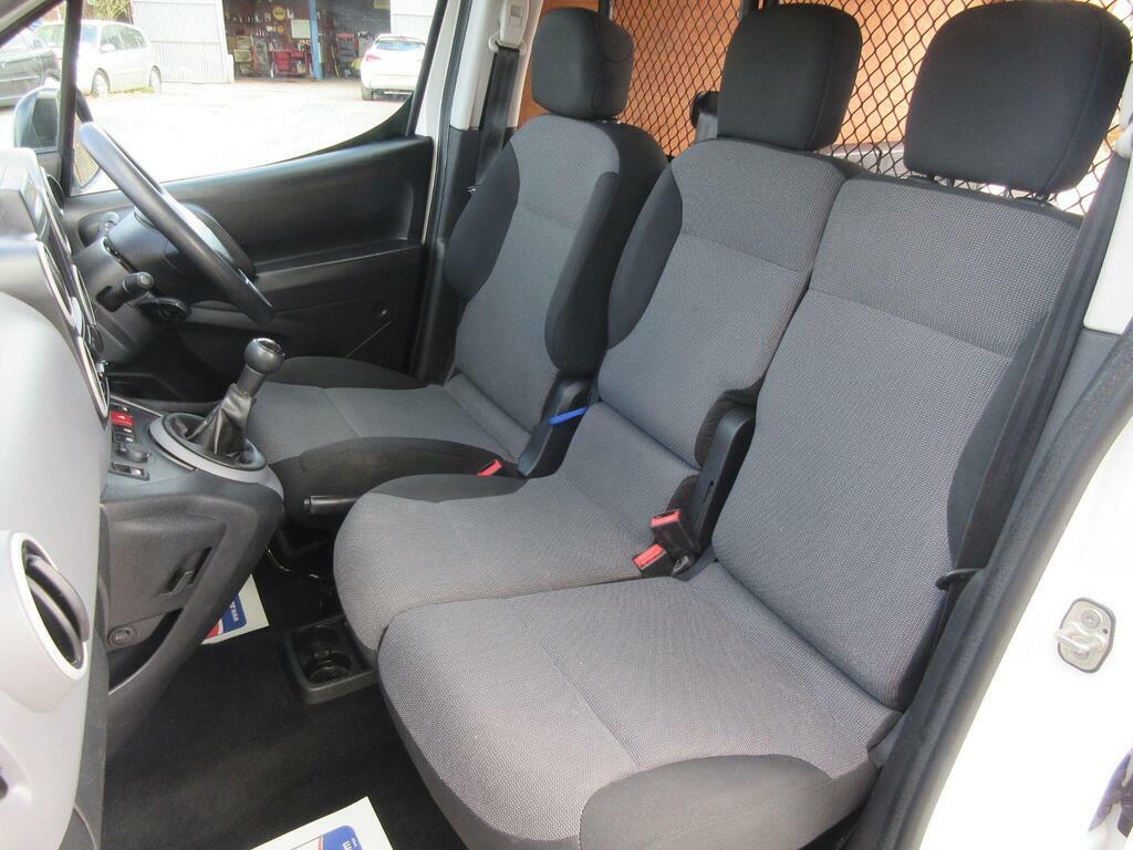 Peugeot Partner 1.6 Bluehdi 756 S Panel Van 6Dr L2 White #21