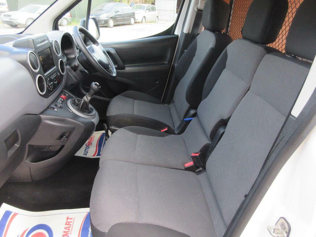 Peugeot Partner 1.6 Bluehdi 756 S Panel Van 6Dr L2 White #20