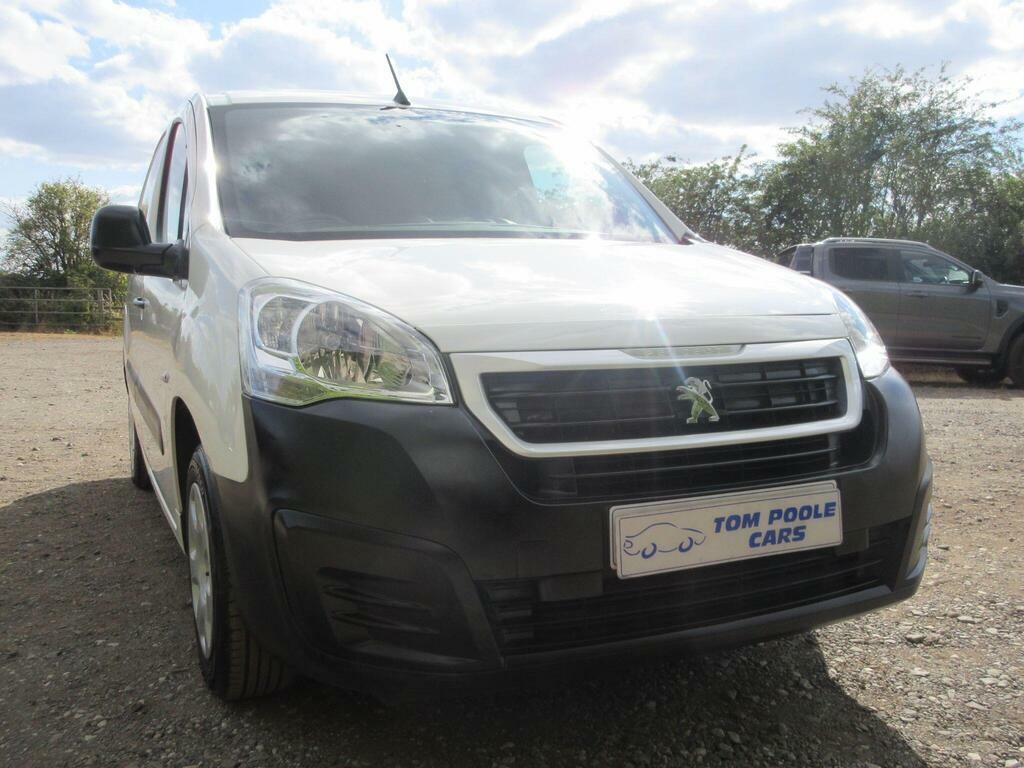 Peugeot Partner 1.6 Bluehdi 756 S Panel Van 6Dr L2 White #10