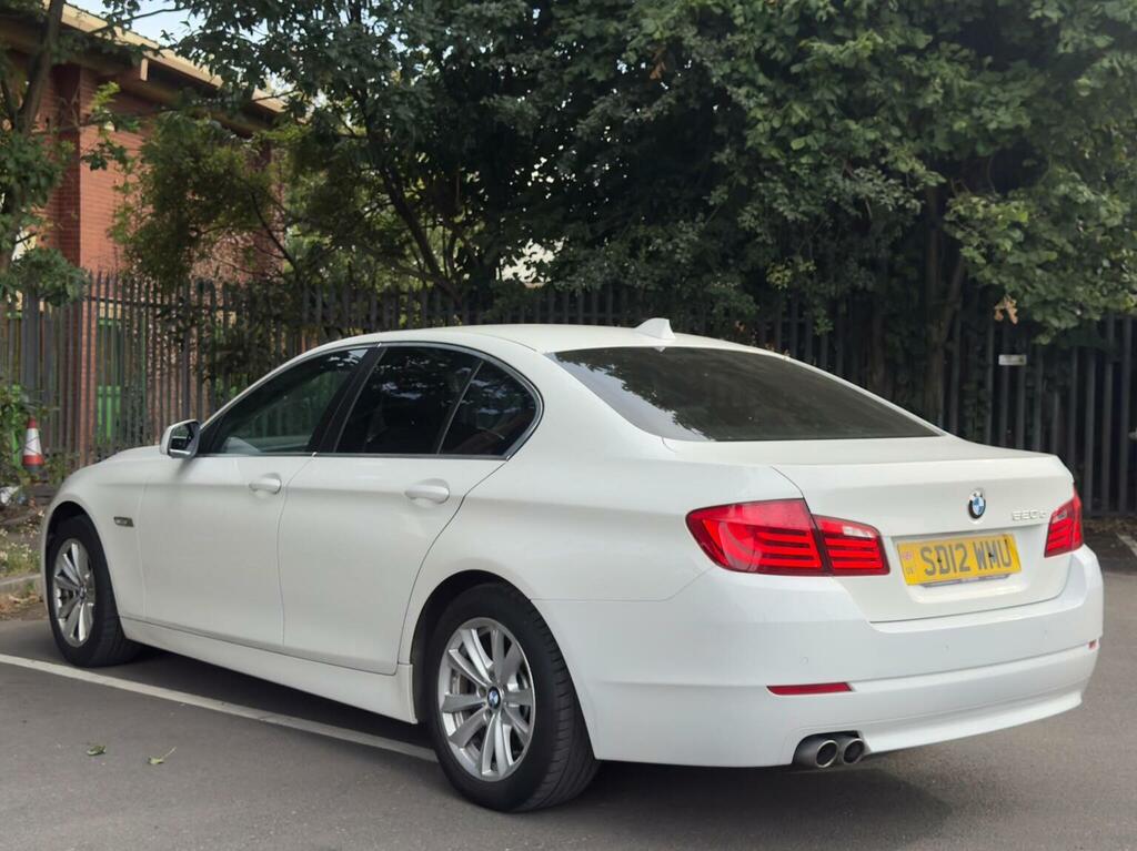 BMW 5 Series 2.0 520D Ed Efficientdynamics Euro 5 Ss White #4