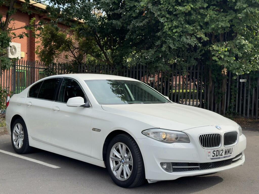BMW 5 Series 2.0 520D Ed Efficientdynamics Euro 5 Ss White