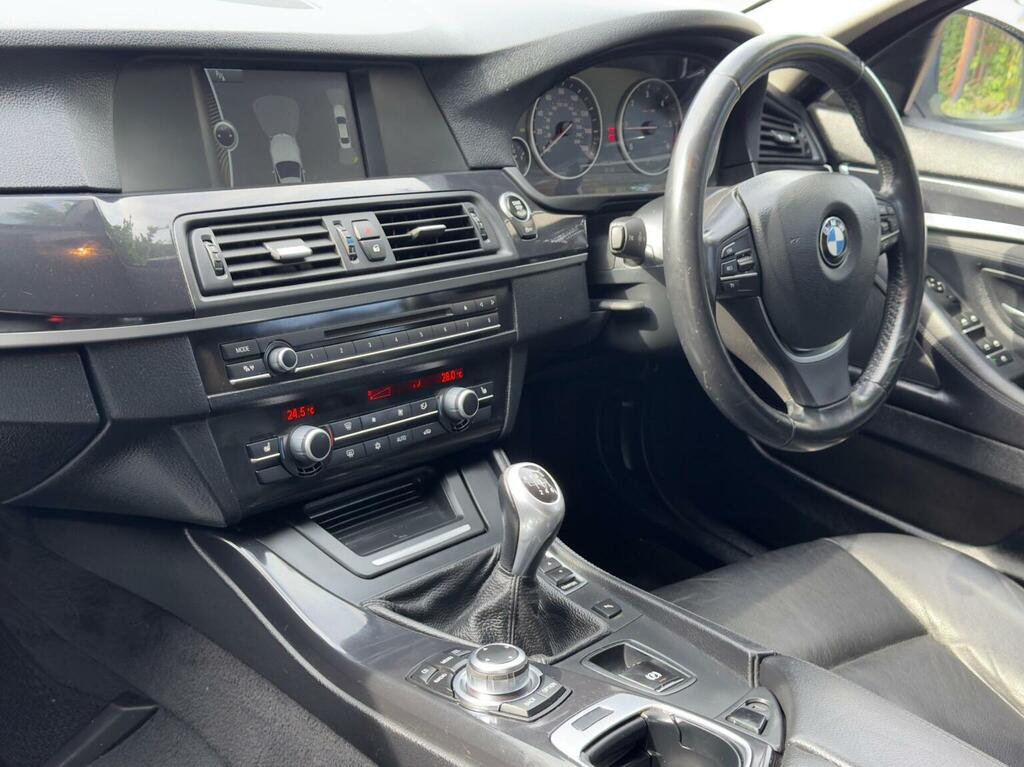 BMW 5 Series 2.0 520D Ed Efficientdynamics Euro 5 Ss White #2