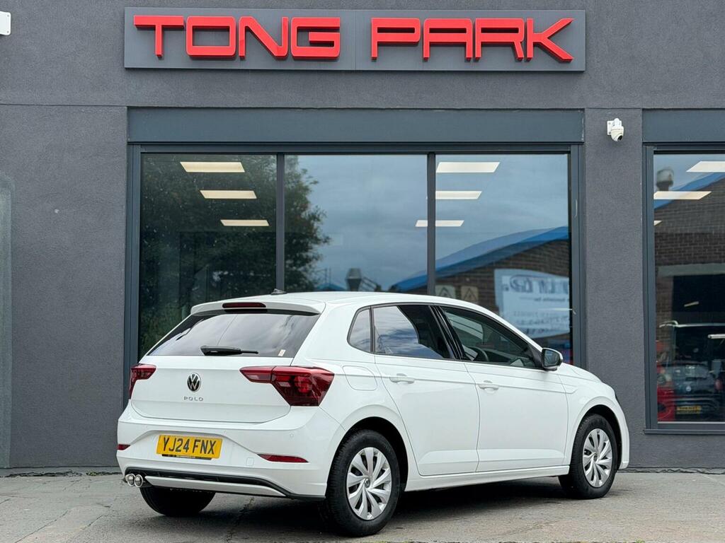 Volkswagen Polo 1.0 Tsi Life Dsg Euro 6 Ss White #4