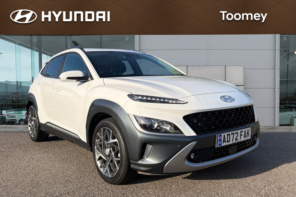 Hyundai Kona 1.6 H Gdi Premium Suv Hybrid Dct AD72FAK White