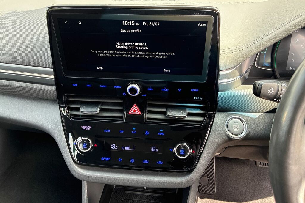 Hyundai Ioniq Premium Blue #17