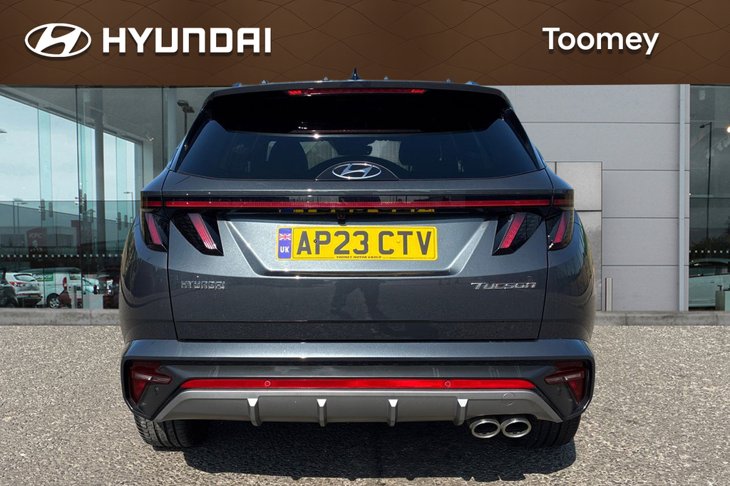 Hyundai Tucson 1.6 T Gdi Mhev N Line S Suv Hybrid Dct AP23CTV Grey #6