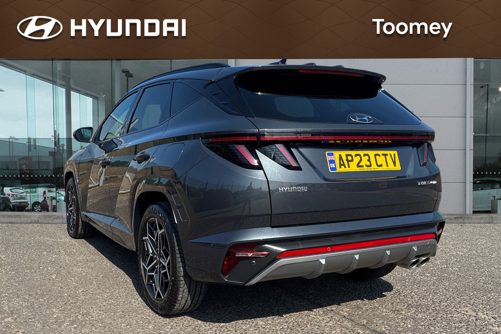 Hyundai Tucson 1.6 T Gdi Mhev N Line S Suv Hybrid Dct AP23CTV Grey #3