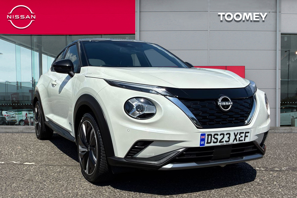 Nissan Juke 1.6 Tekna Plus Suv Hybrid White