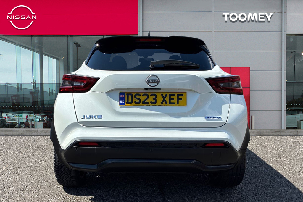 Nissan Juke 1.6 Tekna Plus Suv Hybrid DS23XEF White #6