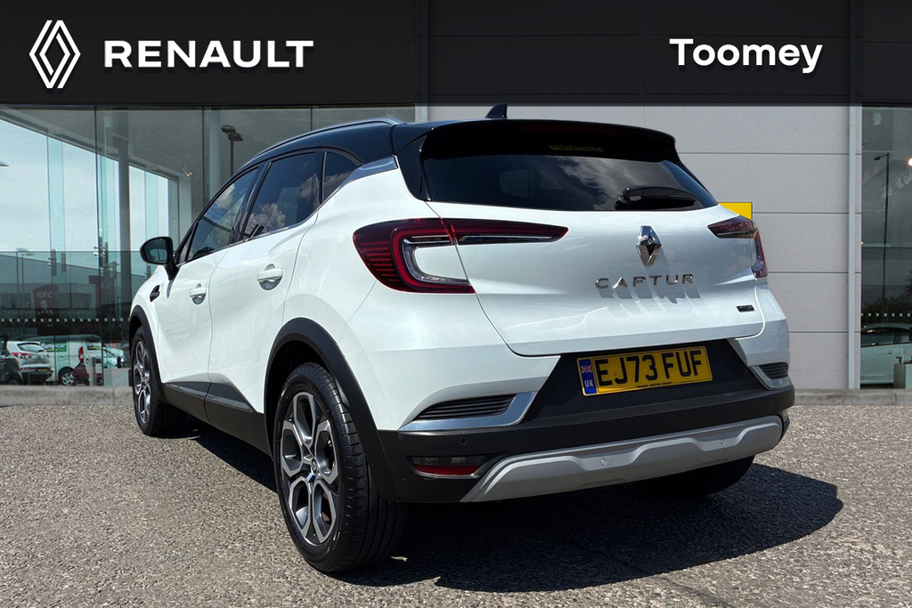 Renault Captur 1.6 E Tech Techno Suv Hybrid Euro White #3