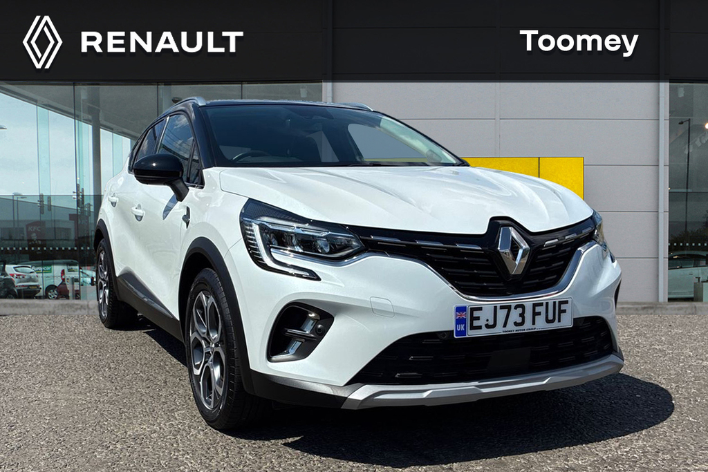 Renault Captur 1.6 E Tech Techno Suv Hybrid Euro White