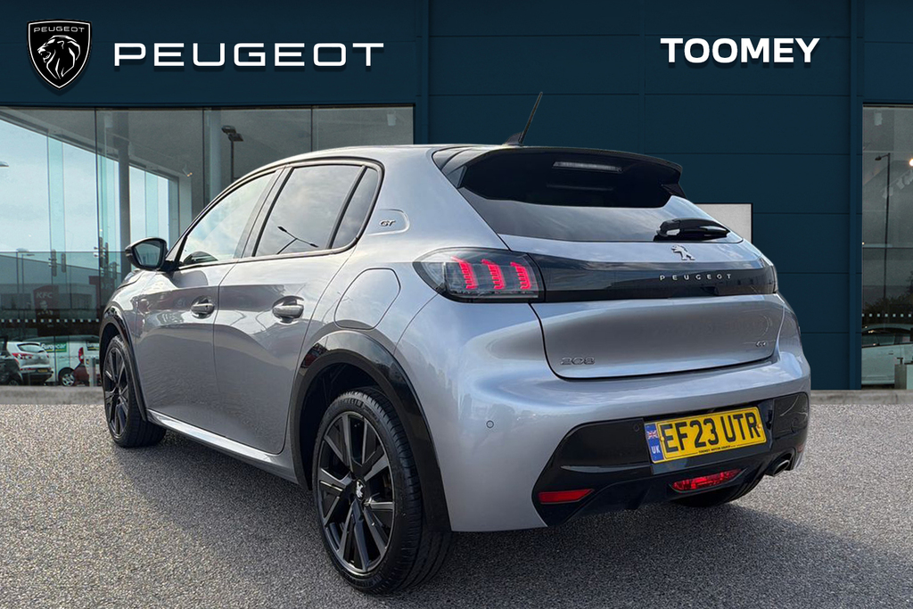Peugeot 208 1.2 Puretech Gt Hatchback Euro 6 Grey #4