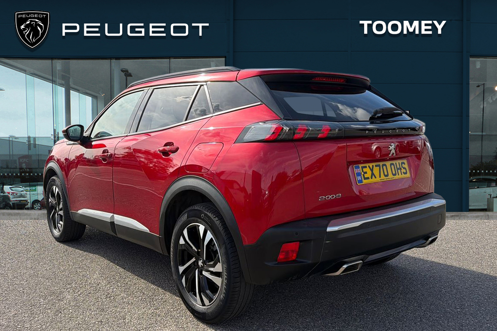 Peugeot 2008 1.2 Puretech Allure Suv Eat Euro 6 Ss Red #3