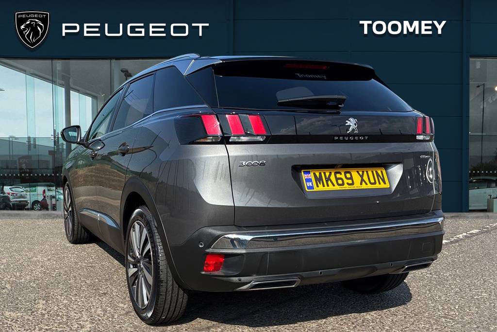 Peugeot 3008 1.2 Puretech Gt Line Premium Suv Eat Eu Grey #3