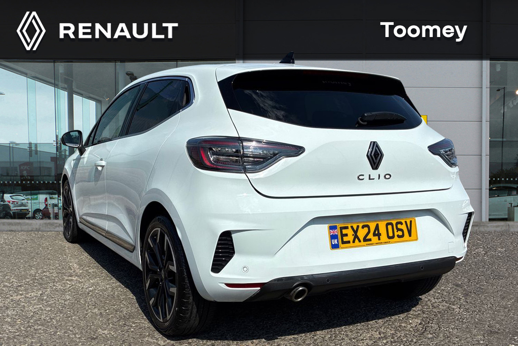Renault Clio 1.0 Tce Techno Hatchback Euro 6 White #3