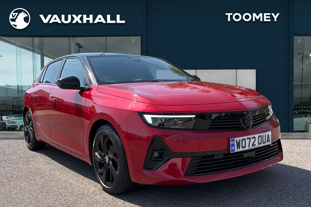Vauxhall Astra 1.2 Turbo Gs Hatchback Euro 6 S Red