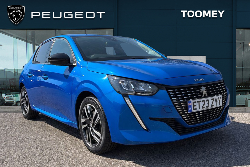 Peugeot 208 1.2 Puretech Allure Premium Plus Hatchback Pe Blue