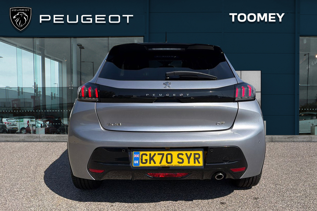 Peugeot 208 1.2 Puretech Gt Hatchback Eat Euro 6 S Grey #6