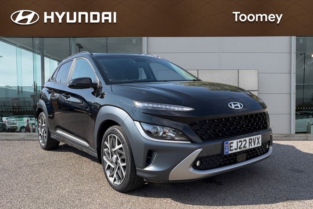 Hyundai Kona 1.6 H Gdi Premium Suv Hybrid Dct Euro 6 Black