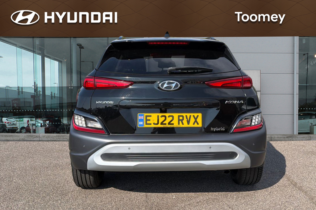 Hyundai Kona 1.6 H Gdi Premium Suv Hybrid Dct Euro 6 Black #6