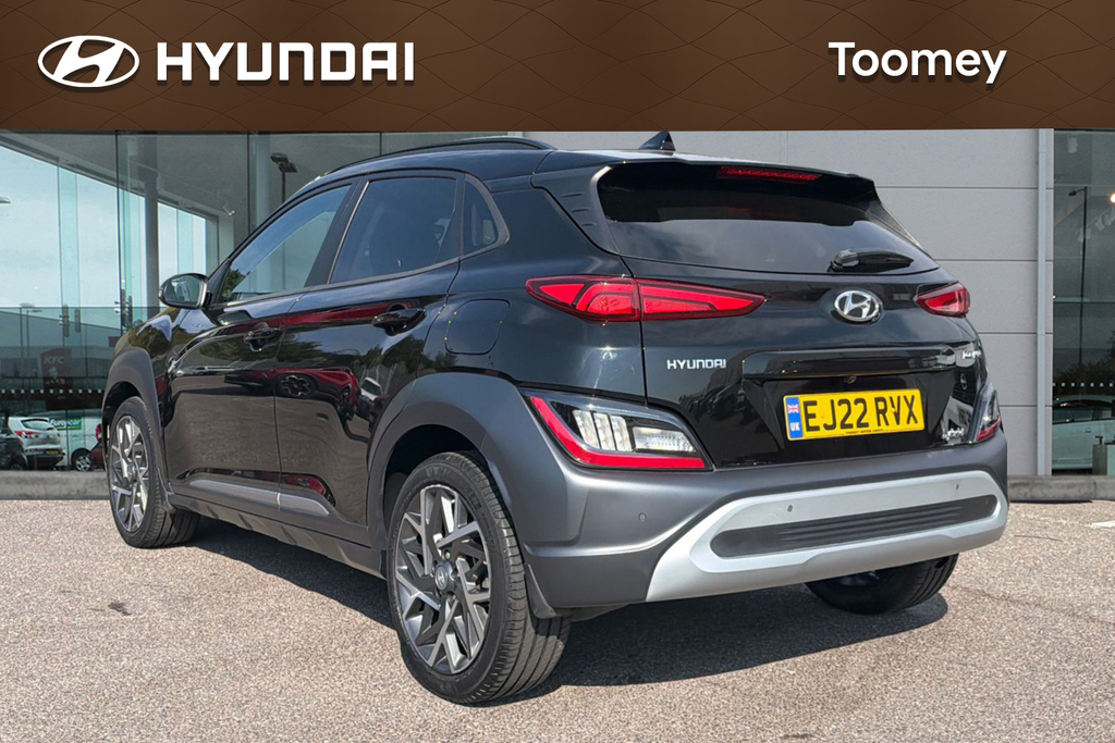 Hyundai Kona 1.6 H Gdi Premium Suv Hybrid Dct Euro 6 Black #3