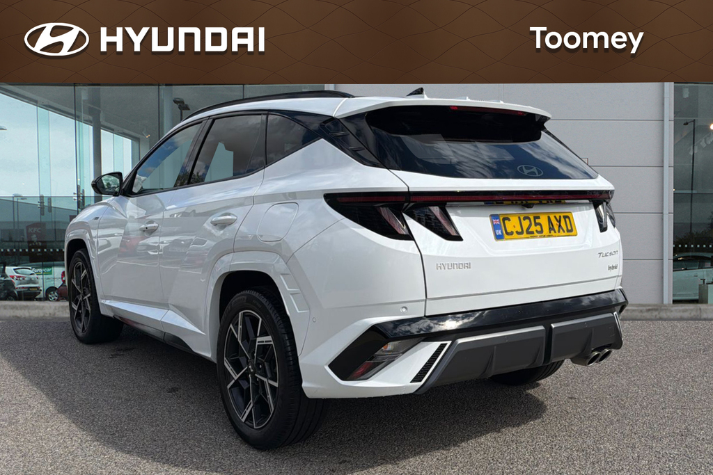 Hyundai Tucson 1.6 T Gdi N Line S Suv Hybrid CJ25AXD White #3