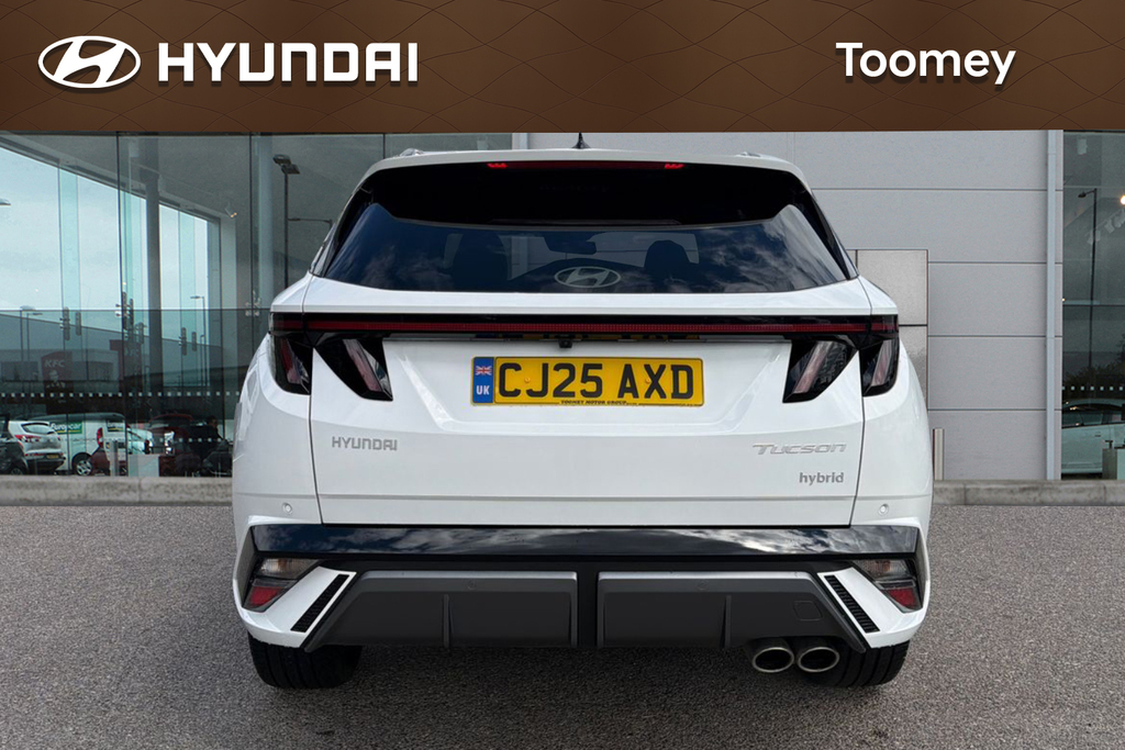 Hyundai Tucson 1.6 T Gdi N Line S Suv Hybrid CJ25AXD White #6