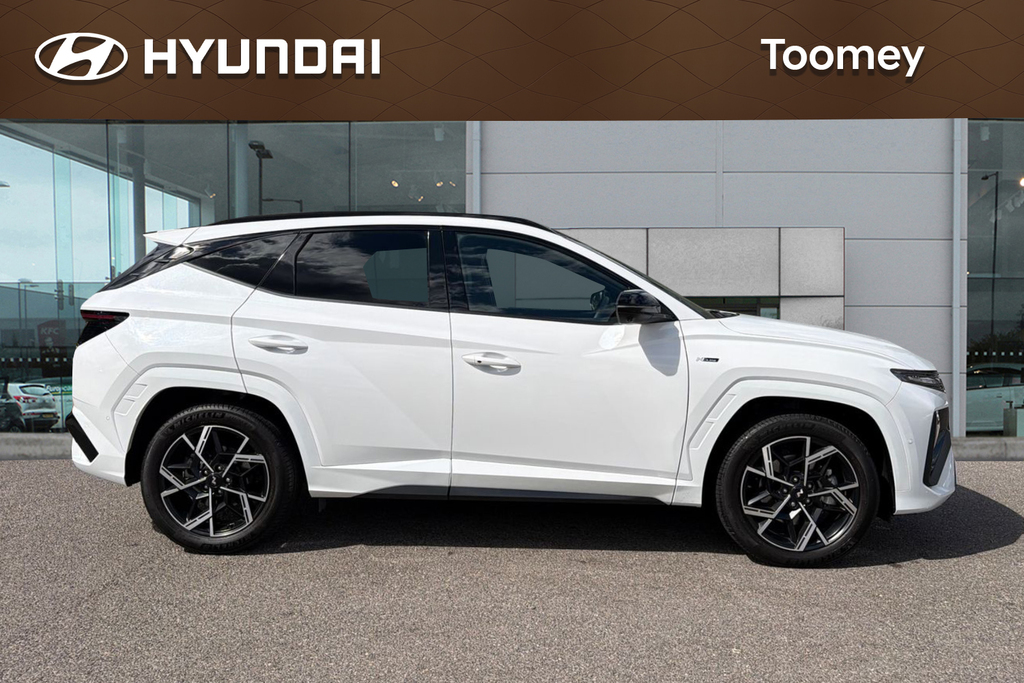 Hyundai Tucson 1.6 T Gdi N Line S Suv Hybrid CJ25AXD White #4