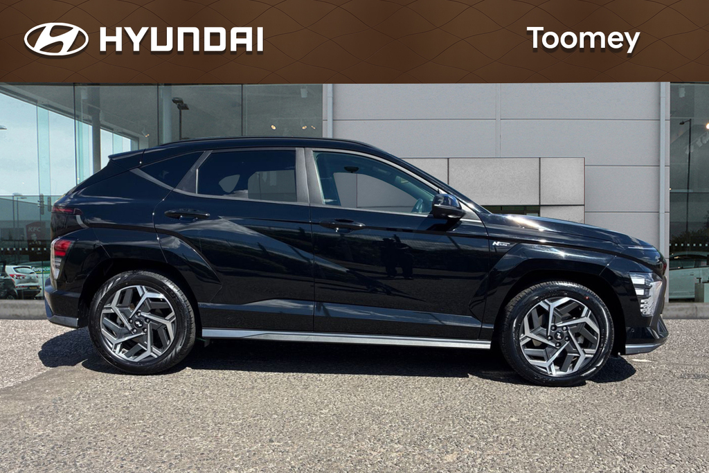 Hyundai Kona 1.6 H Gdi N Line S Suv Hybrid Dct Euro Black #4