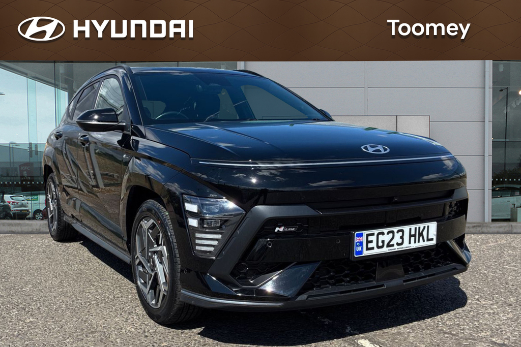 Hyundai Kona 1.6 H Gdi N Line S Suv Hybrid Dct Euro Black